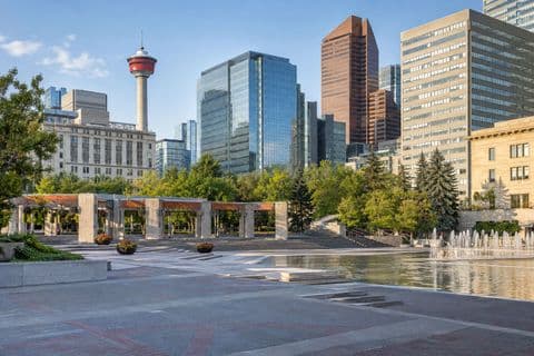 Olympic plaza calgary — YYC → Downtown Calgary.